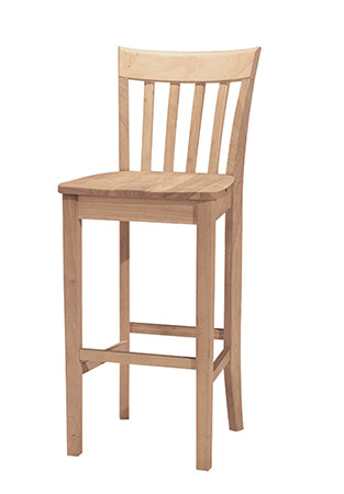The Slat Back Counter Height Stool