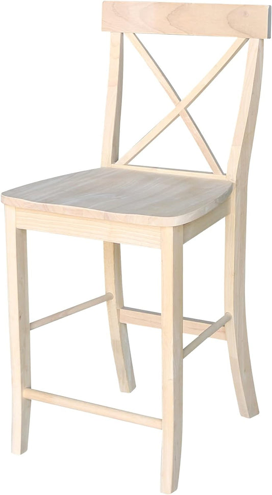 The Counter Height X-Back Stool